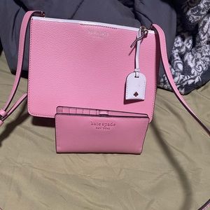 Kate spade cross body bag with wallet